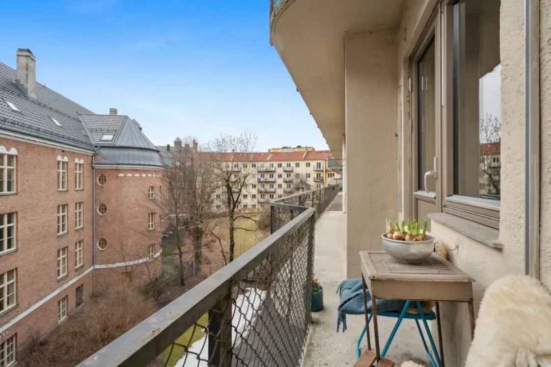 Brannbalkong Galleribilde