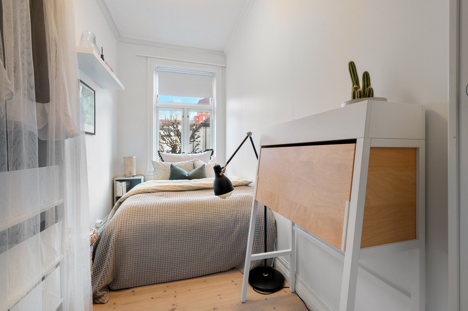 Soverom på 8,5 kvadratmeter. Galleribilde