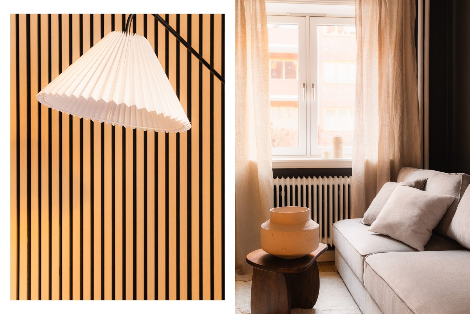 - Rommet vender ut mot rolig bakgård - Galleribilde