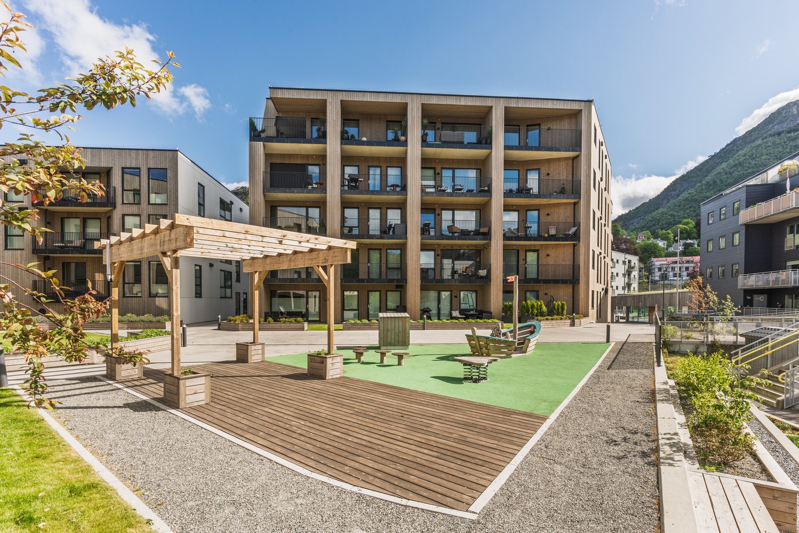 Sameiet har også flotte fellesarealer som kan benyttes av beboerne. Galleribilde