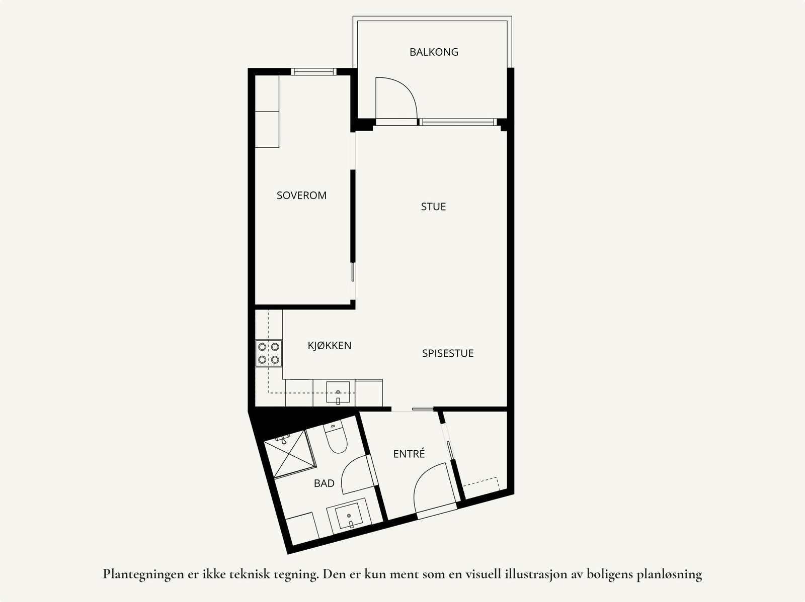 Plantegning 3. etasje. Galleribilde