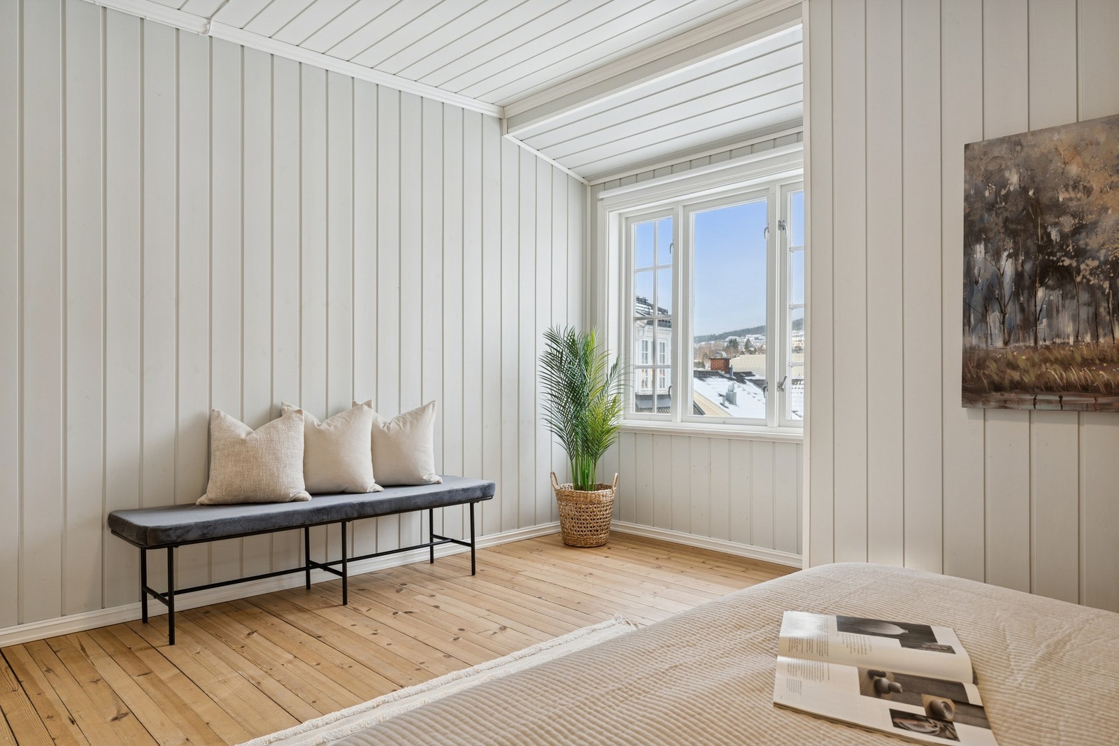 Også her slippes det godt med naturlig lys inn. Galleribilde