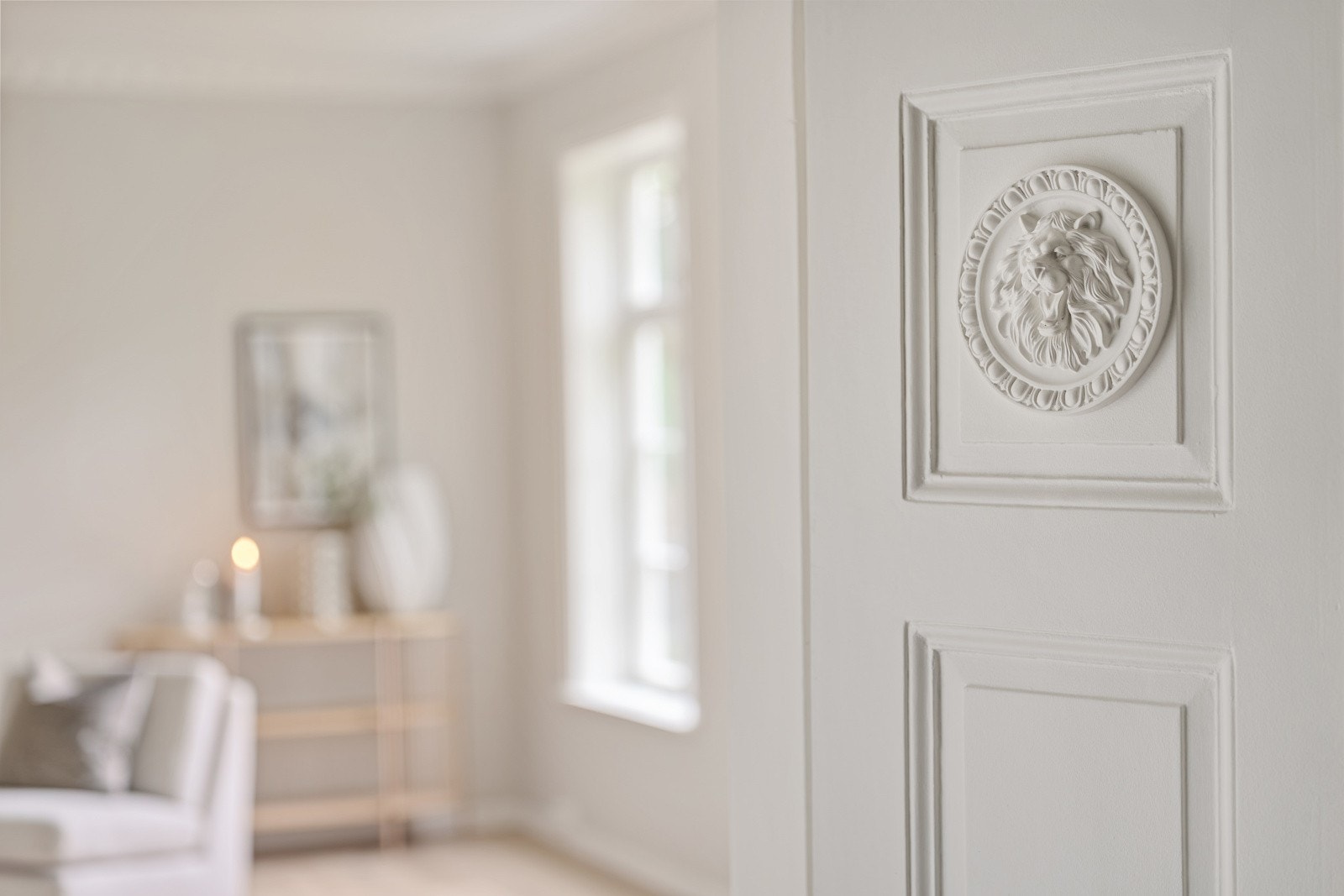 Stilfulle, klassiske detaljer som setter sitt preg. Galleribilde