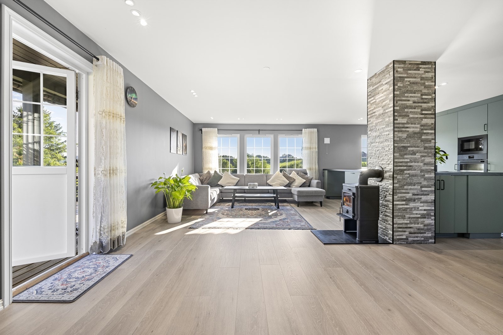 Så å si alle overflater har blitt pusset opp de siste årene fra den ble overtatt i 2022. Galleribilde