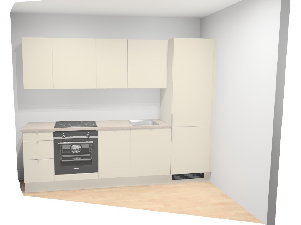 Kjøkkentegninger for leiligheten Galleribilde