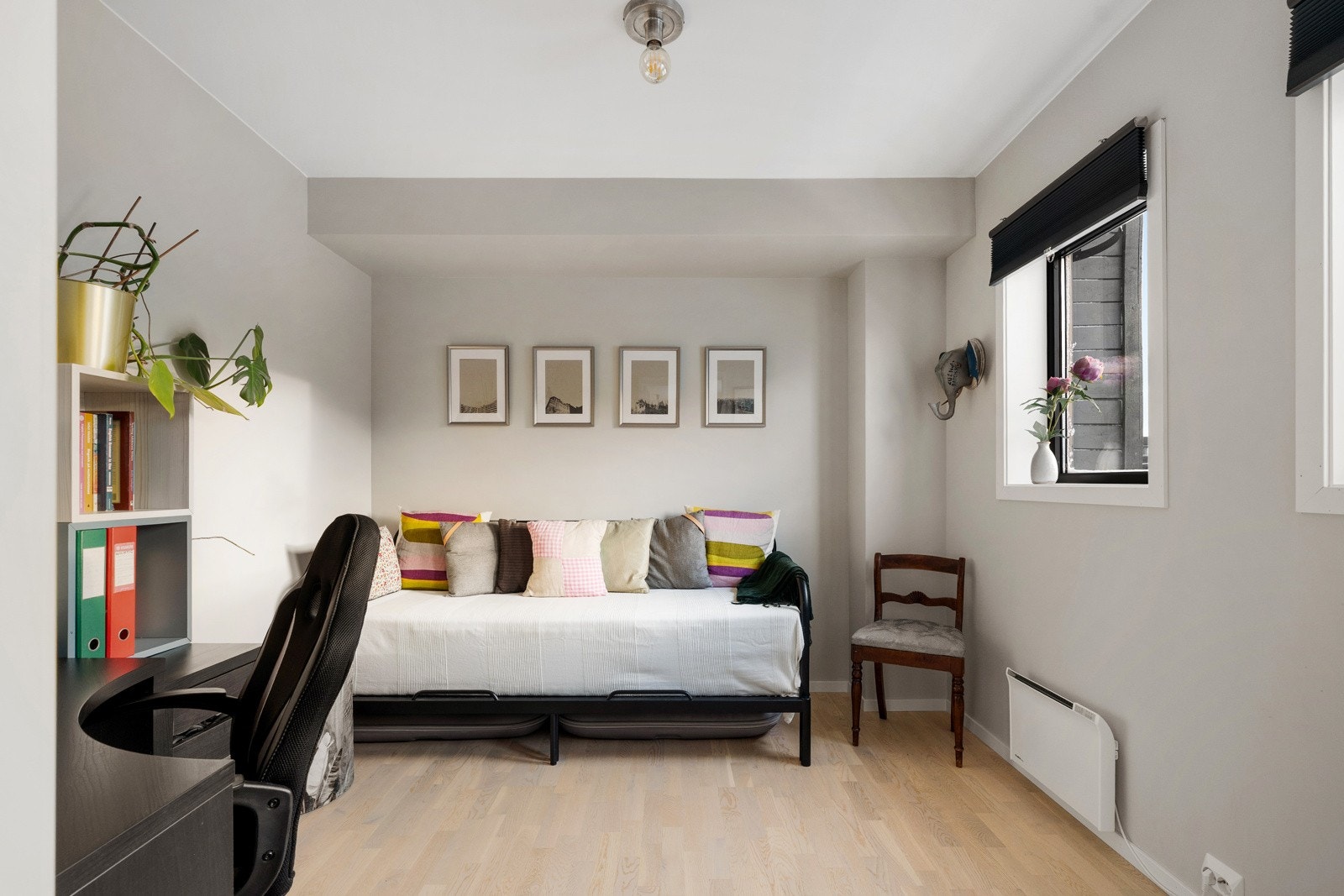 De øvrige soverommene er også romslige og passer perfekt som barnerom, gjesterom eller hjemmekontor. Galleribilde