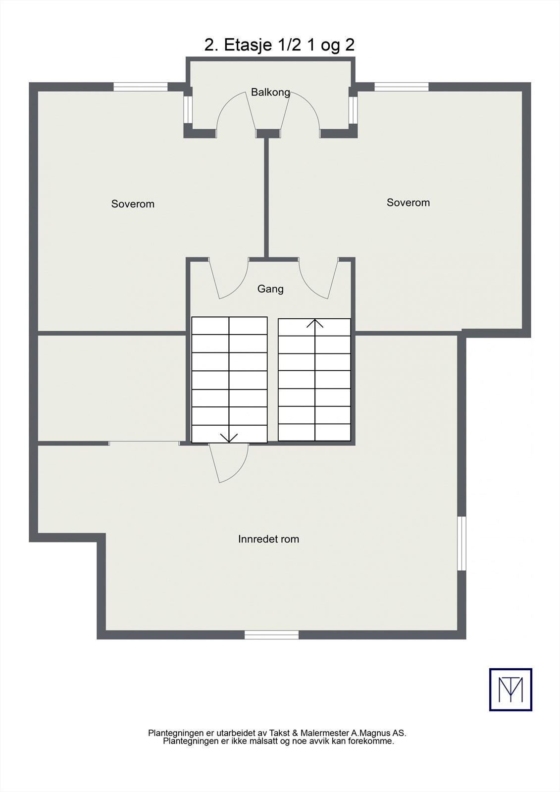 Plantegning. Galleribilde