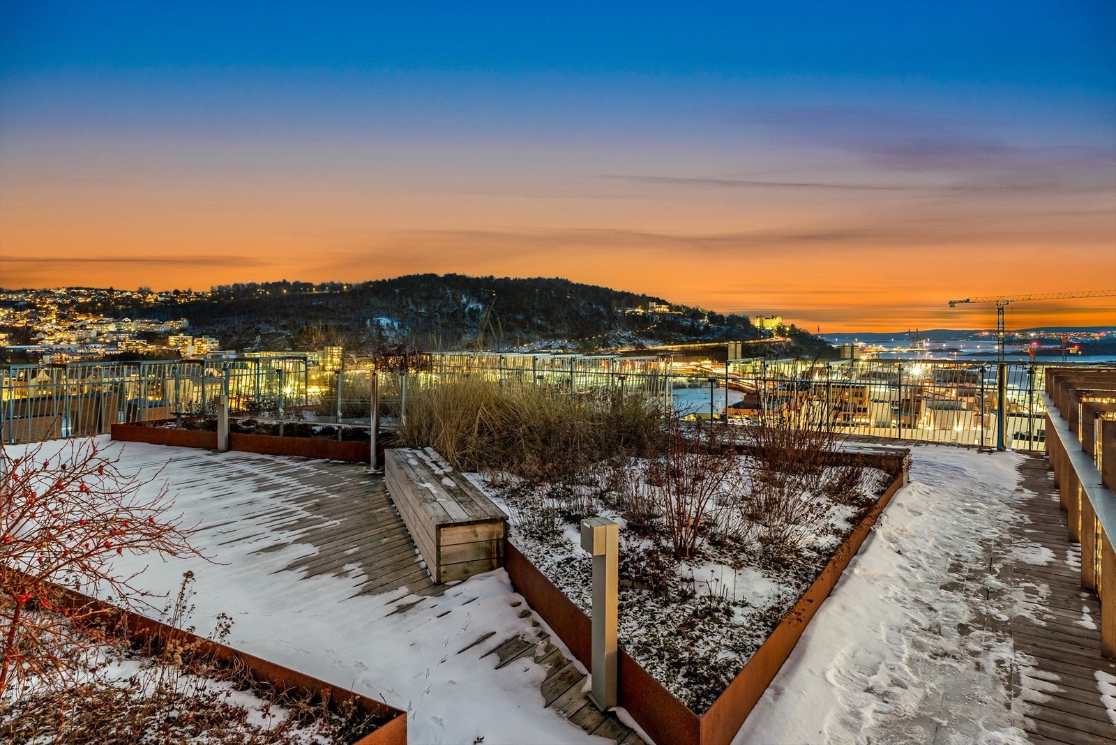 Takterrassen i 15. etg. Galleribilde