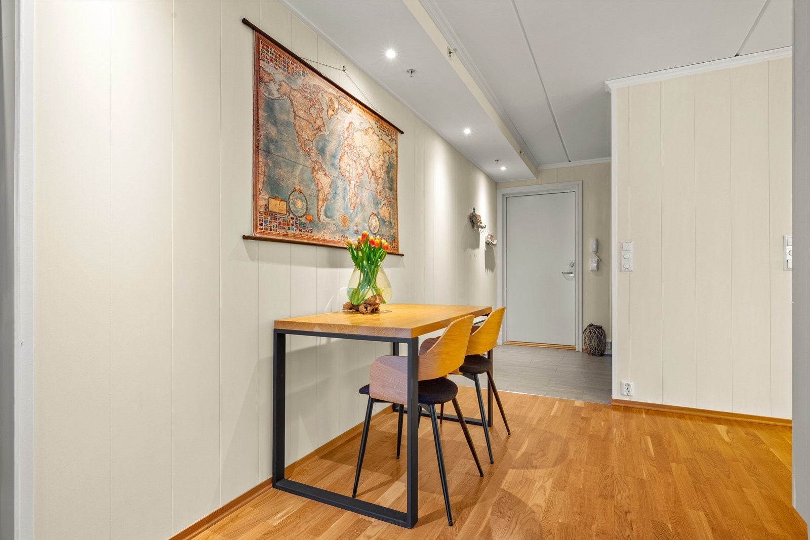 Leiligheten har en fin internbeliggenhet i byggets 1.etasje. Galleribilde