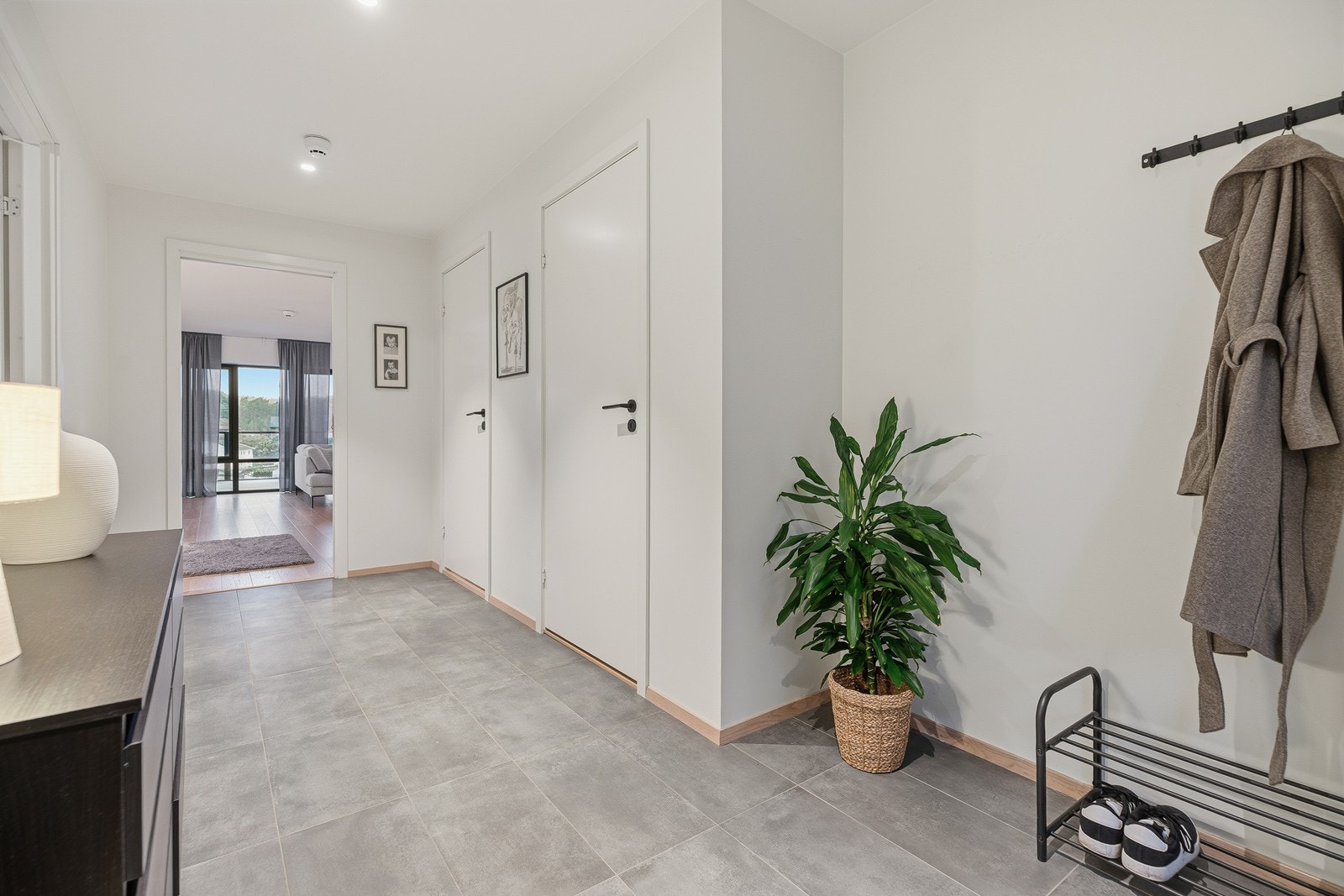 Lys og innbydende entré Galleribilde