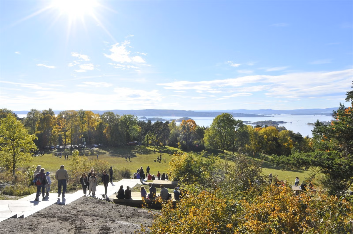 Ikke langt unna finner du Ekebergåsen med sine flotte turstier og skulpturpark, perfekt for joggeturen eller søndagsturen. Galleribilde