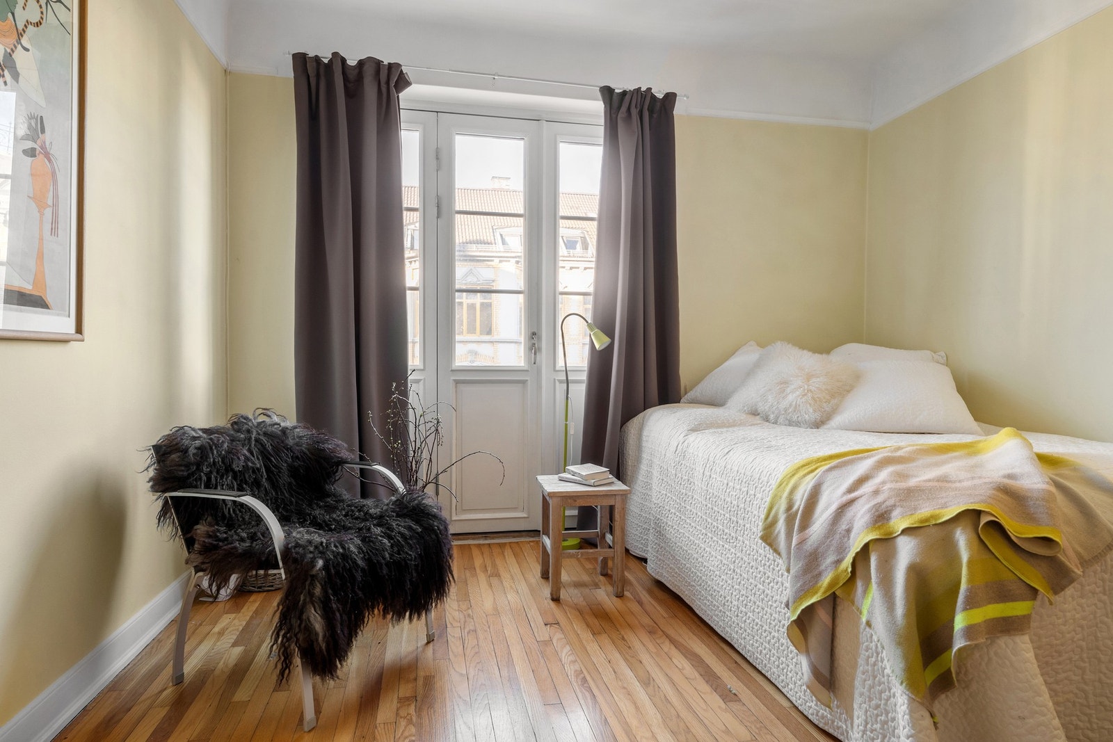 Soverom 3 med fransk balkong Galleribilde