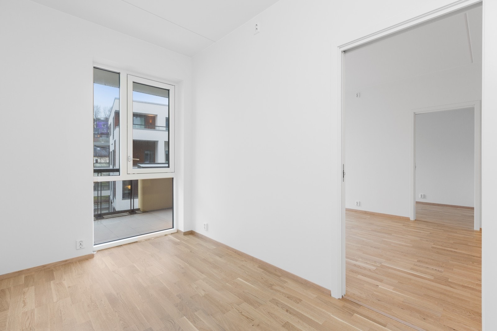 Soverom 1 er på ca. 7,5 kvm Galleribilde