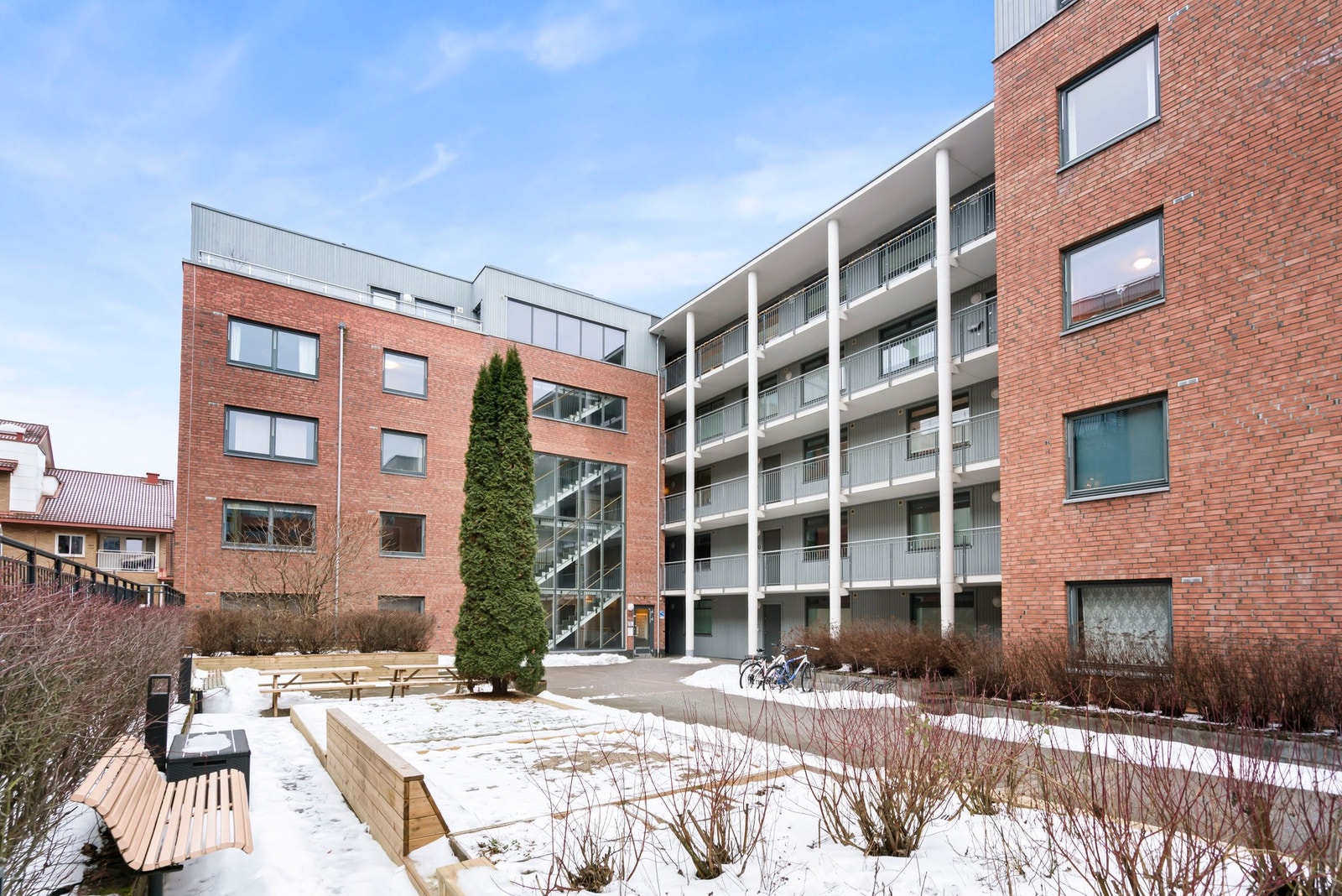 Sameiet Gøteborggata 49-51 har en flott moderne bygningsmasse og en trivelig bakgård. Galleribilde