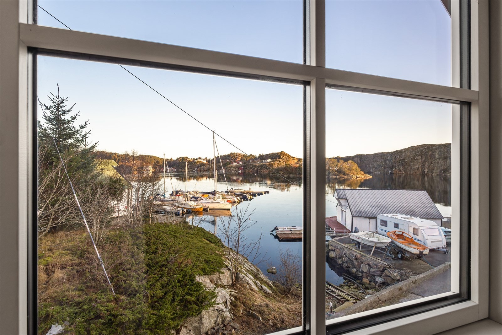 Soverom med fin utsikt Galleribilde