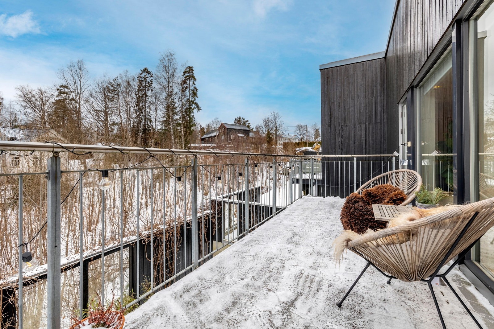 Her kan du nyte morgenkaffen eller trekke deg tilbake. Galleribilde