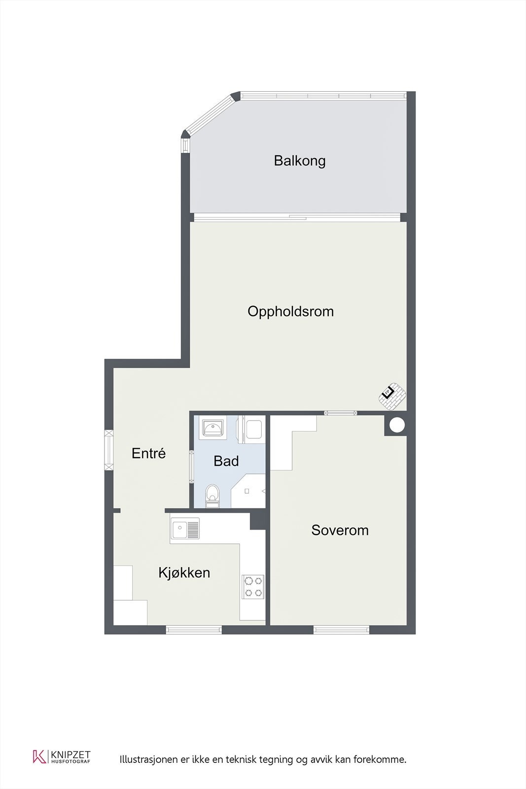 God planløsning. Galleribilde