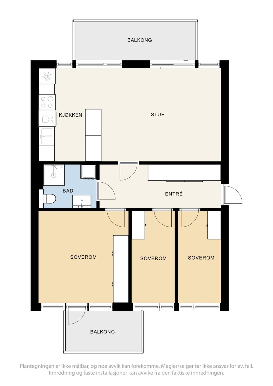 Plantegning. Galleribilde