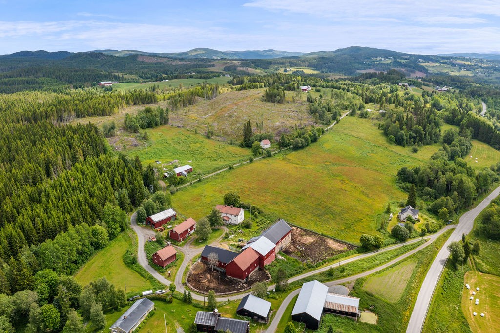 Oversiktsbilde over gården. Galleribilde