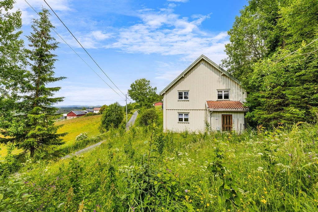 Kort vei fra huset og bort til gården. Galleribilde