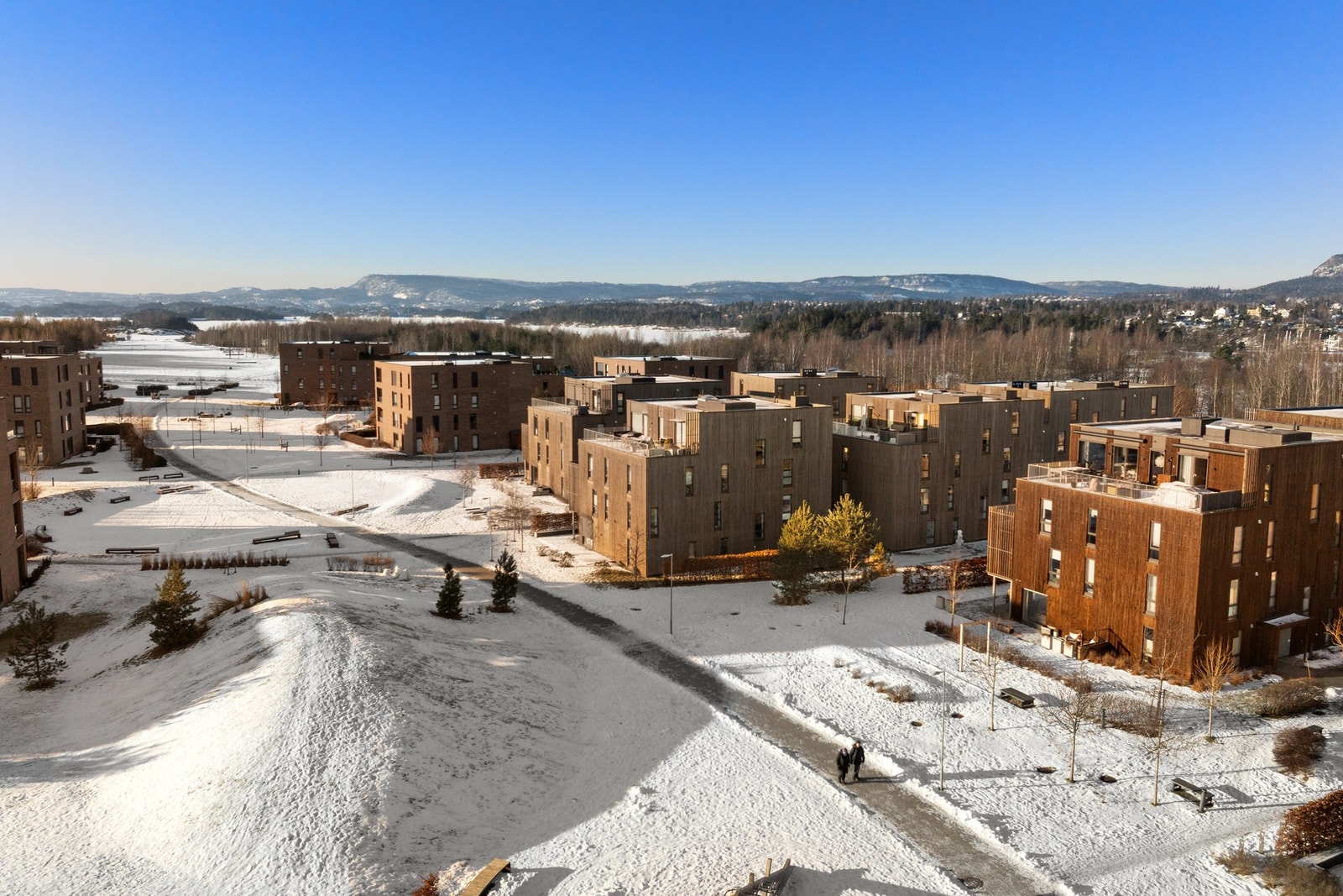 Kort vei til barnehager, skole og fritidsaktiviteter Galleribilde