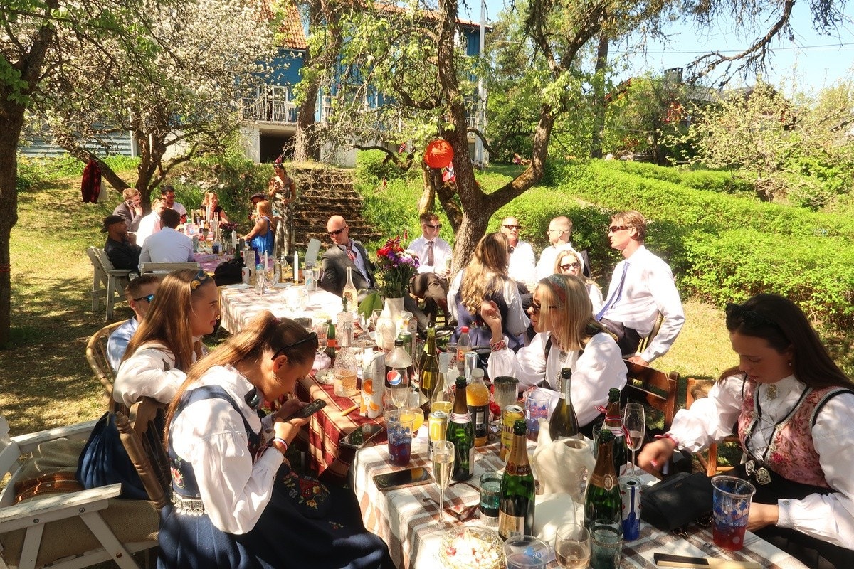 Stemningsbilde hage Galleribilde