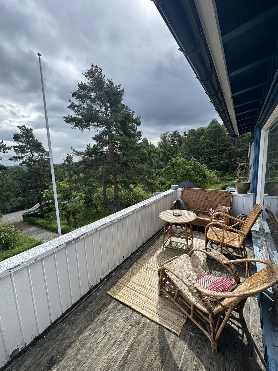 Balkong tilhørende 35 kvm soverom Galleribilde