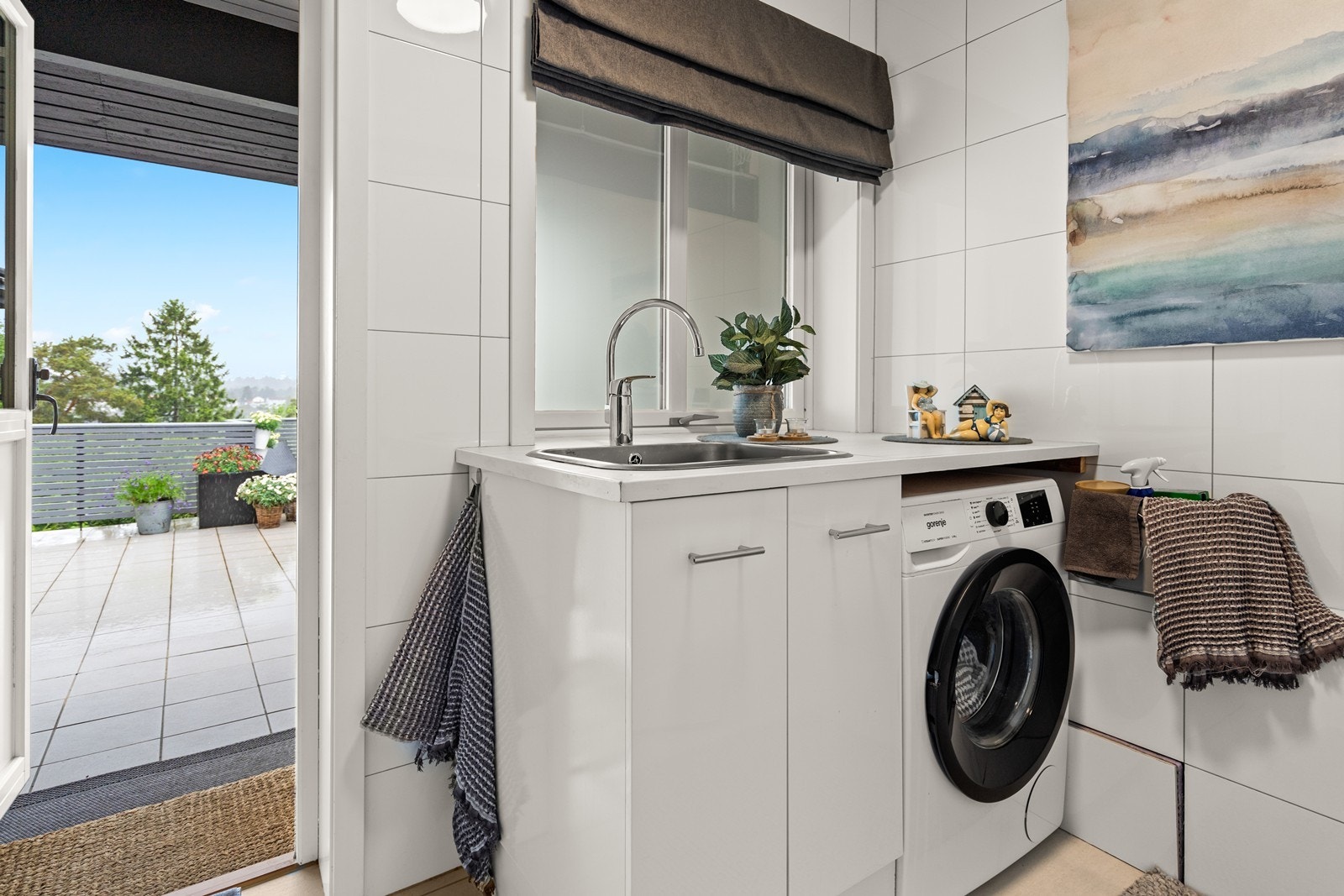 Vaskerom Galleribilde