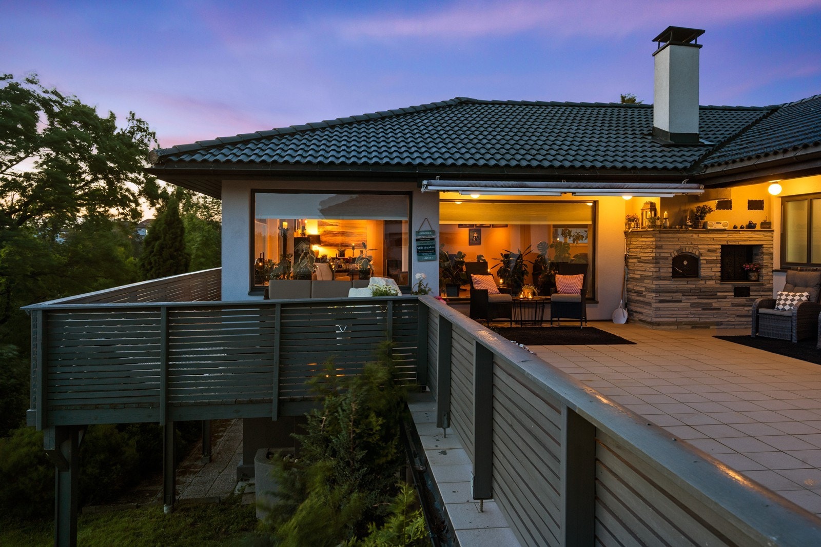Terrasse Galleribilde