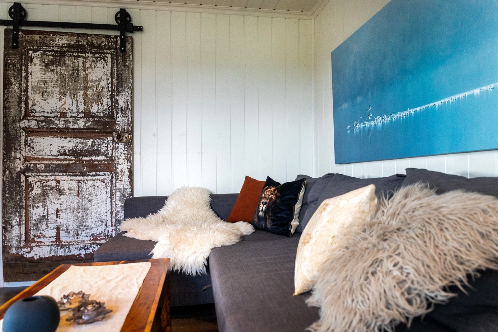 Boligen har flere sjarmerende detaljer som bevarer sjelen i huset. Galleribilde