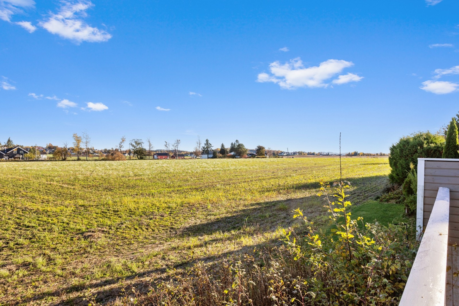 Flott utsyn utover jordende. Galleribilde