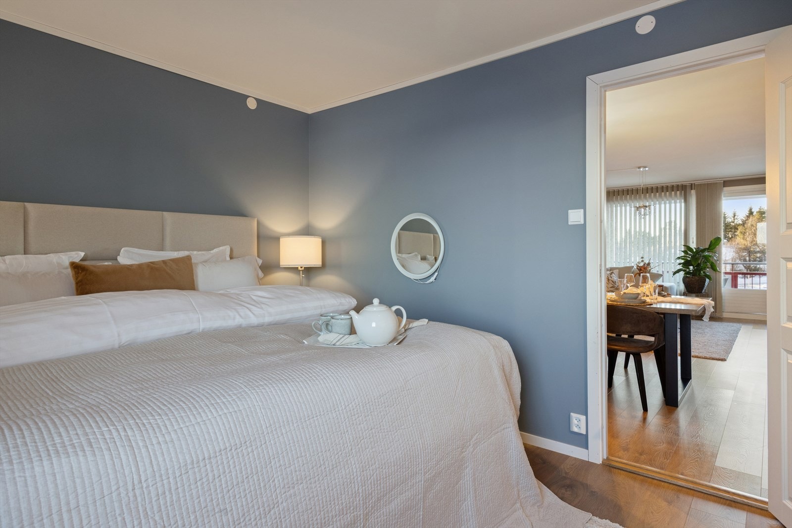 Hovedsoverommet er målt til 13,7m² . Galleribilde