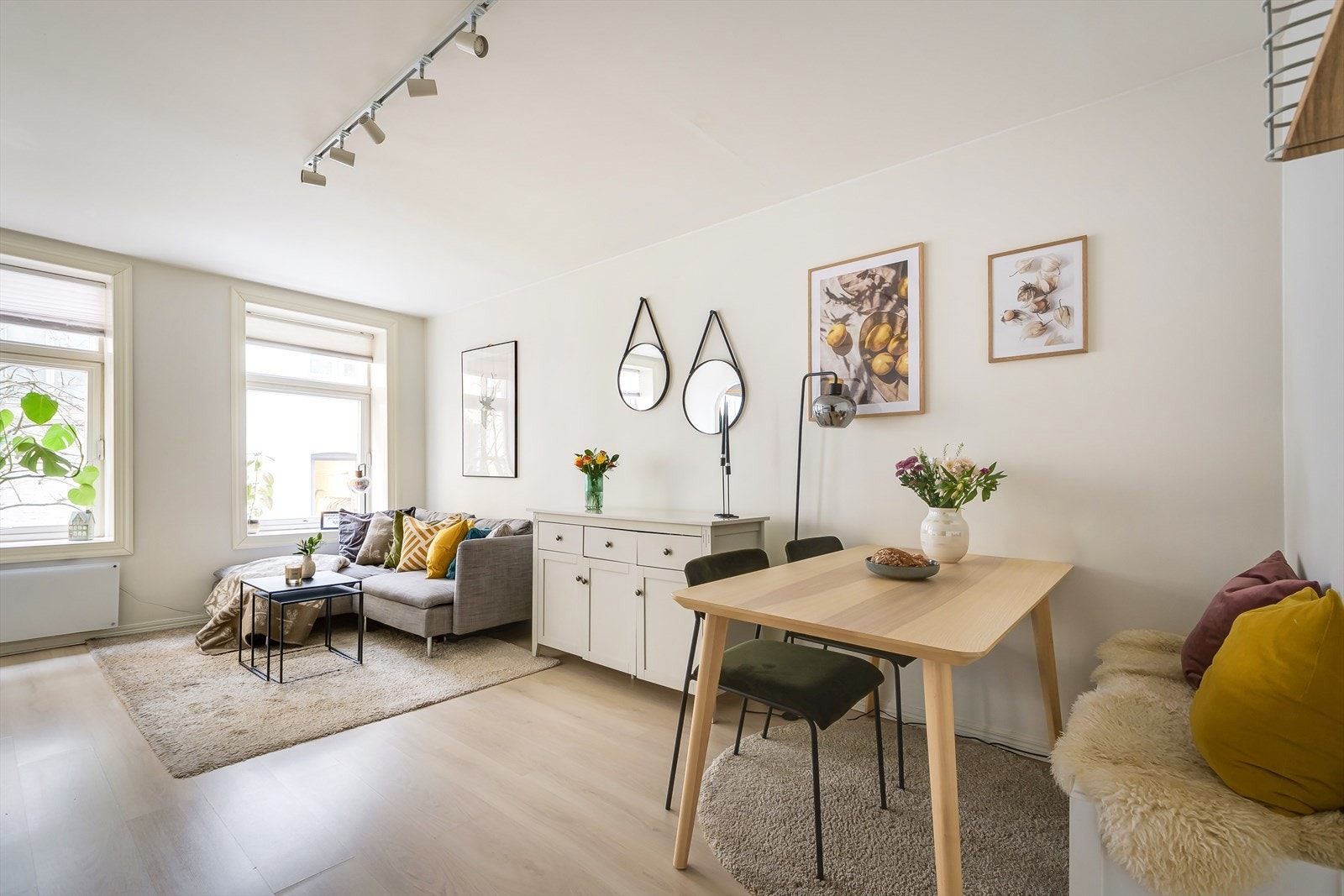 Leiligheten er vendt mot sameiets bakgård Galleribilde