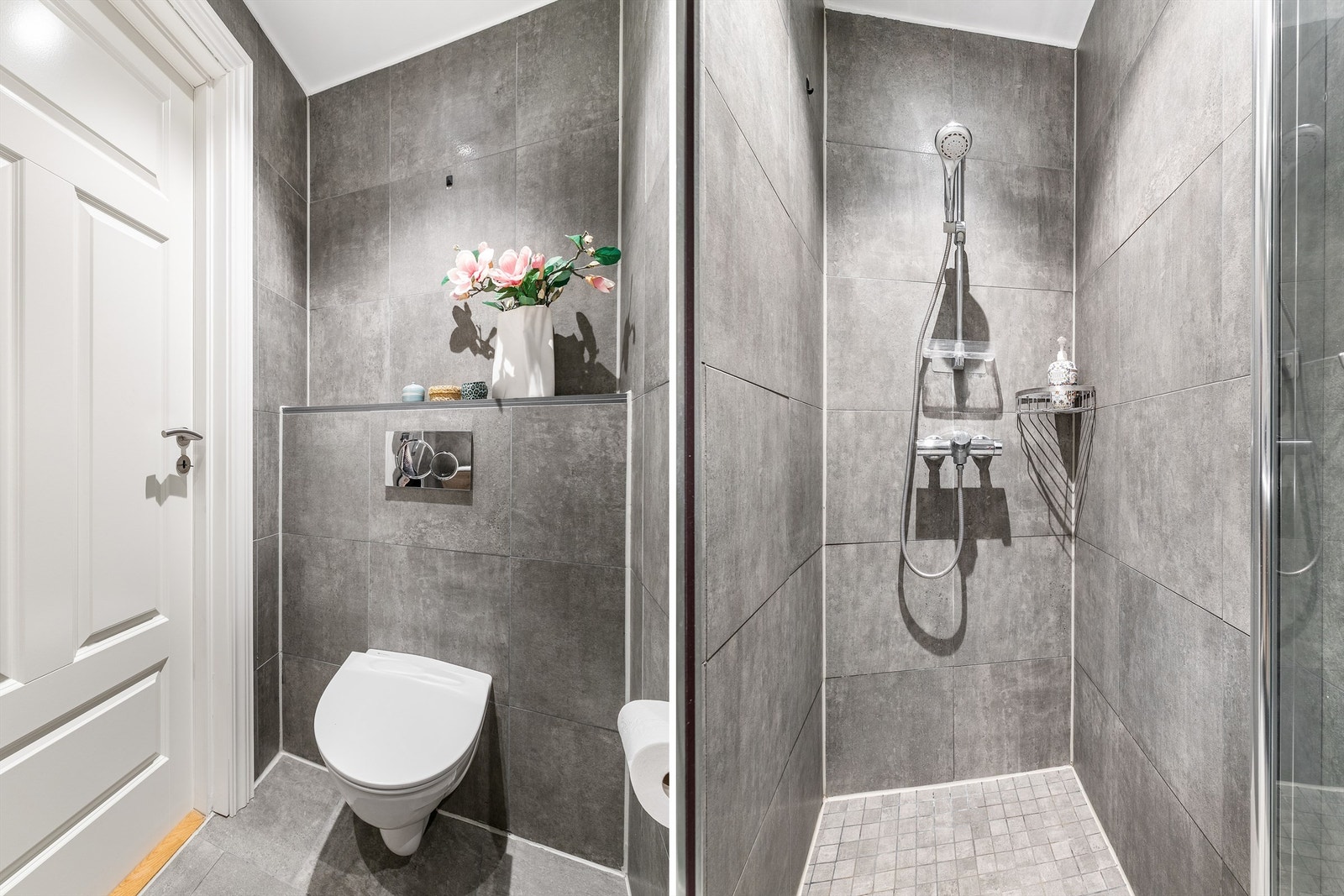 Soverommets bad er fullt utstyrt, inkludert klosett og en romslig dusjnisje. TG 2 er gitt forhold forhold knyttet til overflatene og fallforhold i gulvet. Galleribilde