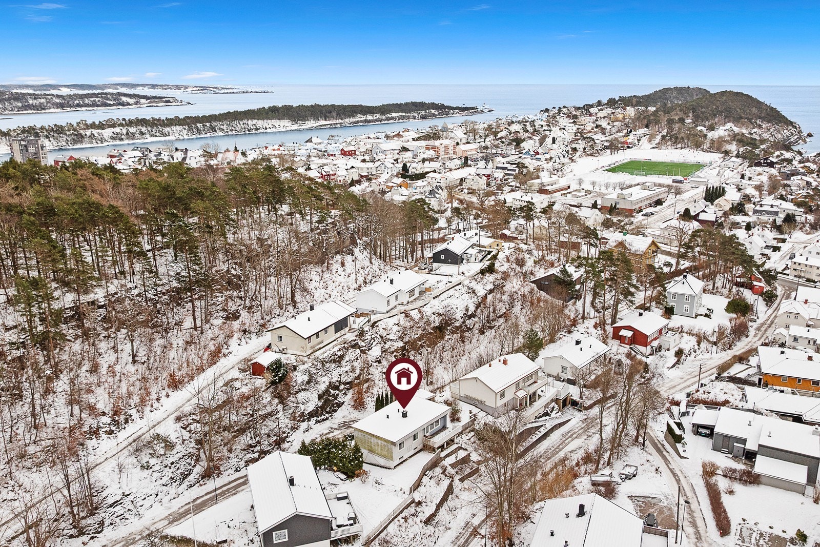 Dronefoto Galleribilde