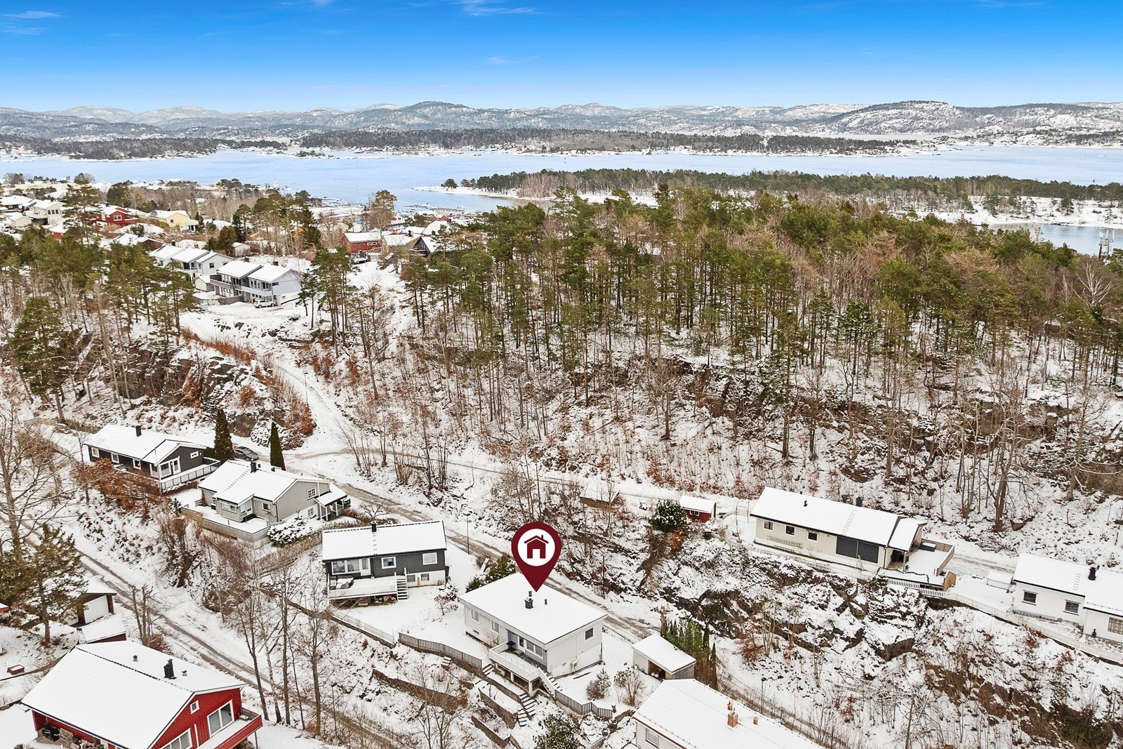 Dronefoto Galleribilde