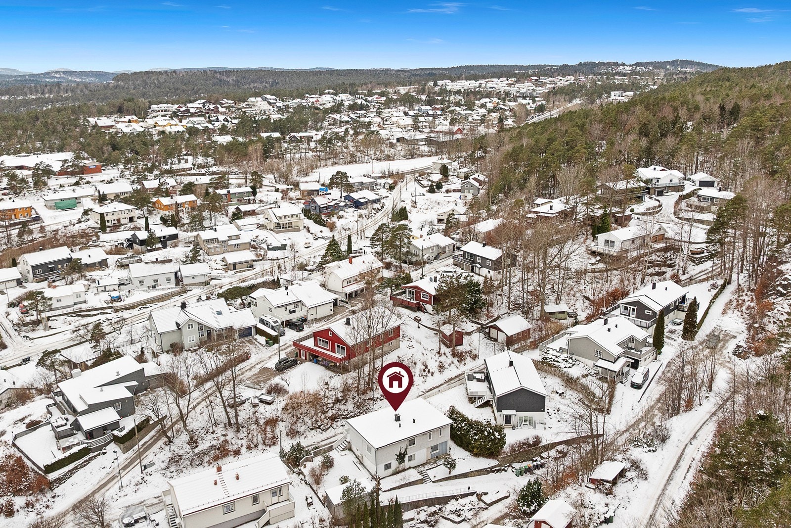 Dronefoto Galleribilde