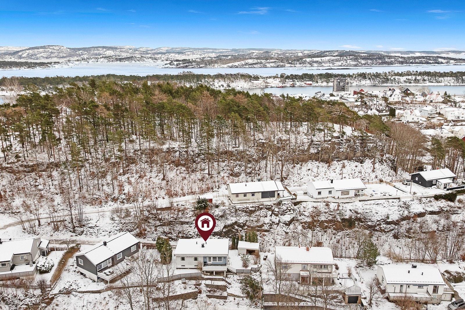 Dronefoto Galleribilde