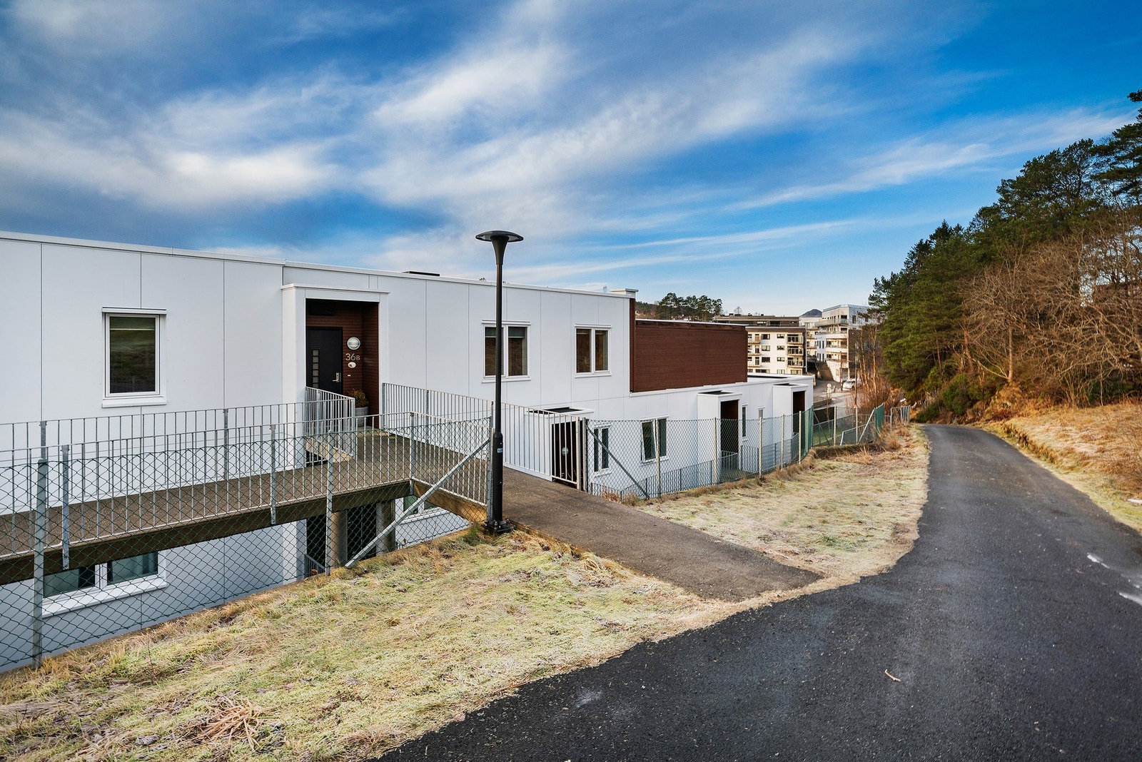 Det eget inngangsparti til leiligheten Galleribilde