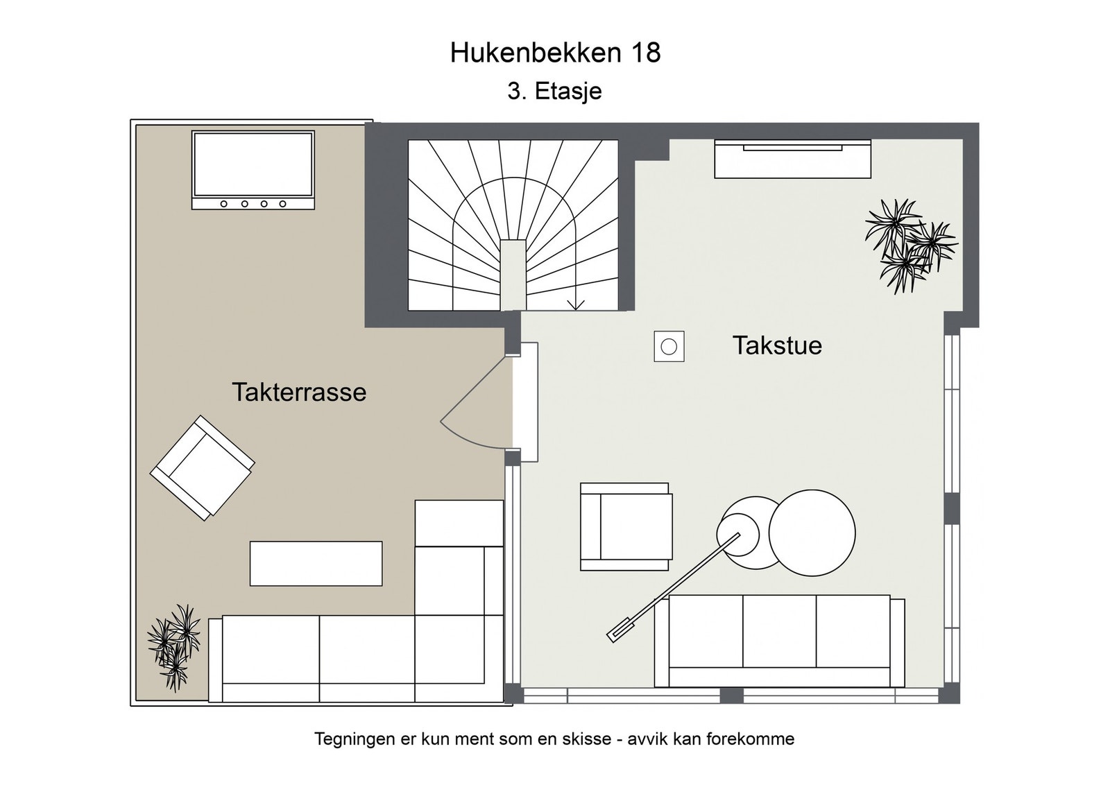 Tredje etasje. Galleribilde