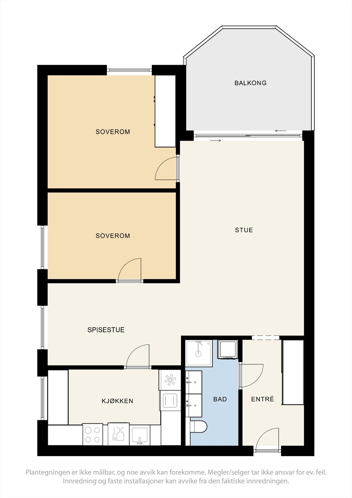 Plantegning Galleribilde