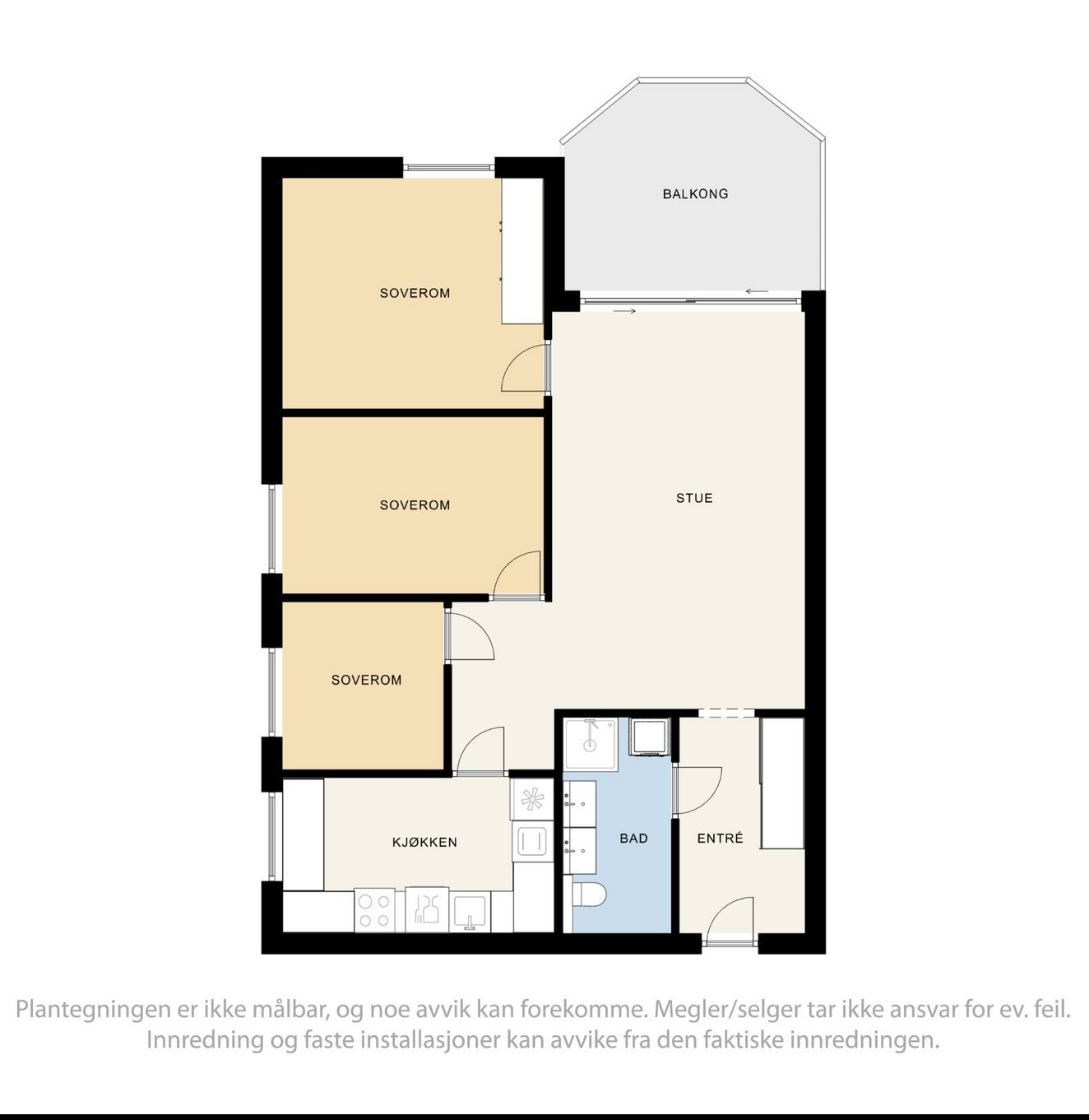 Alternativ plantegning. Galleribilde