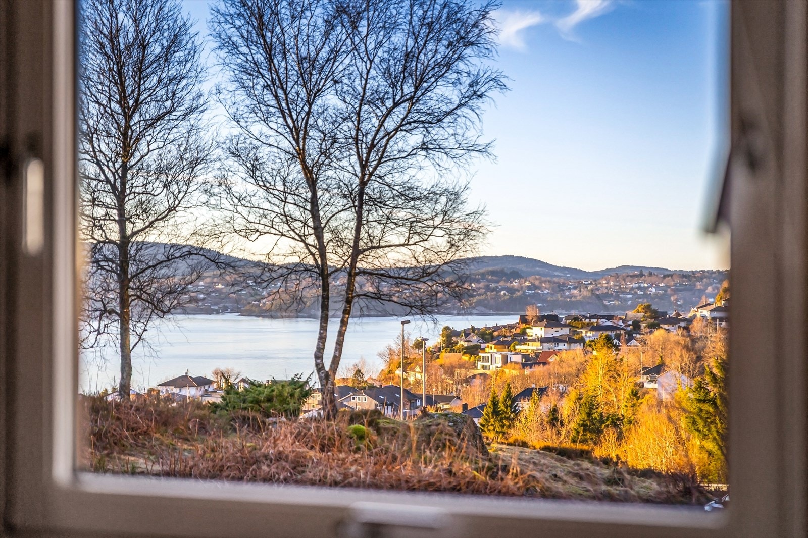 Utsikt fra kjøkkenet. Galleribilde