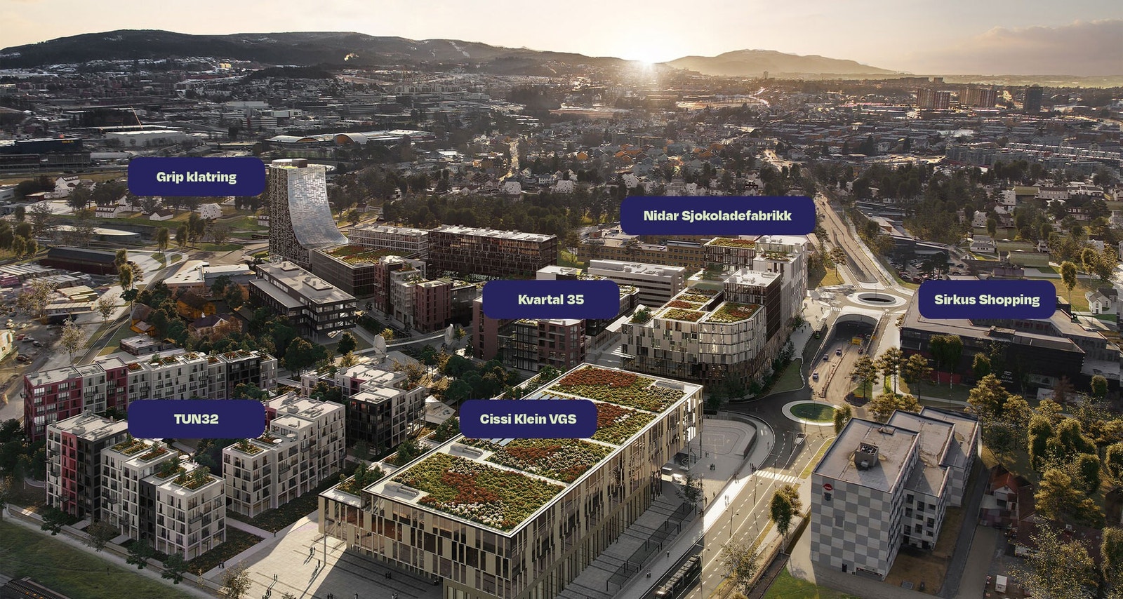 Ta del i utviklingen av Leangen sentrum - en av Trondheims mest spennende boligområder i tiden som kommer. Illustrasjon fra reguleringsfase og avvik vil forekomme Galleribilde