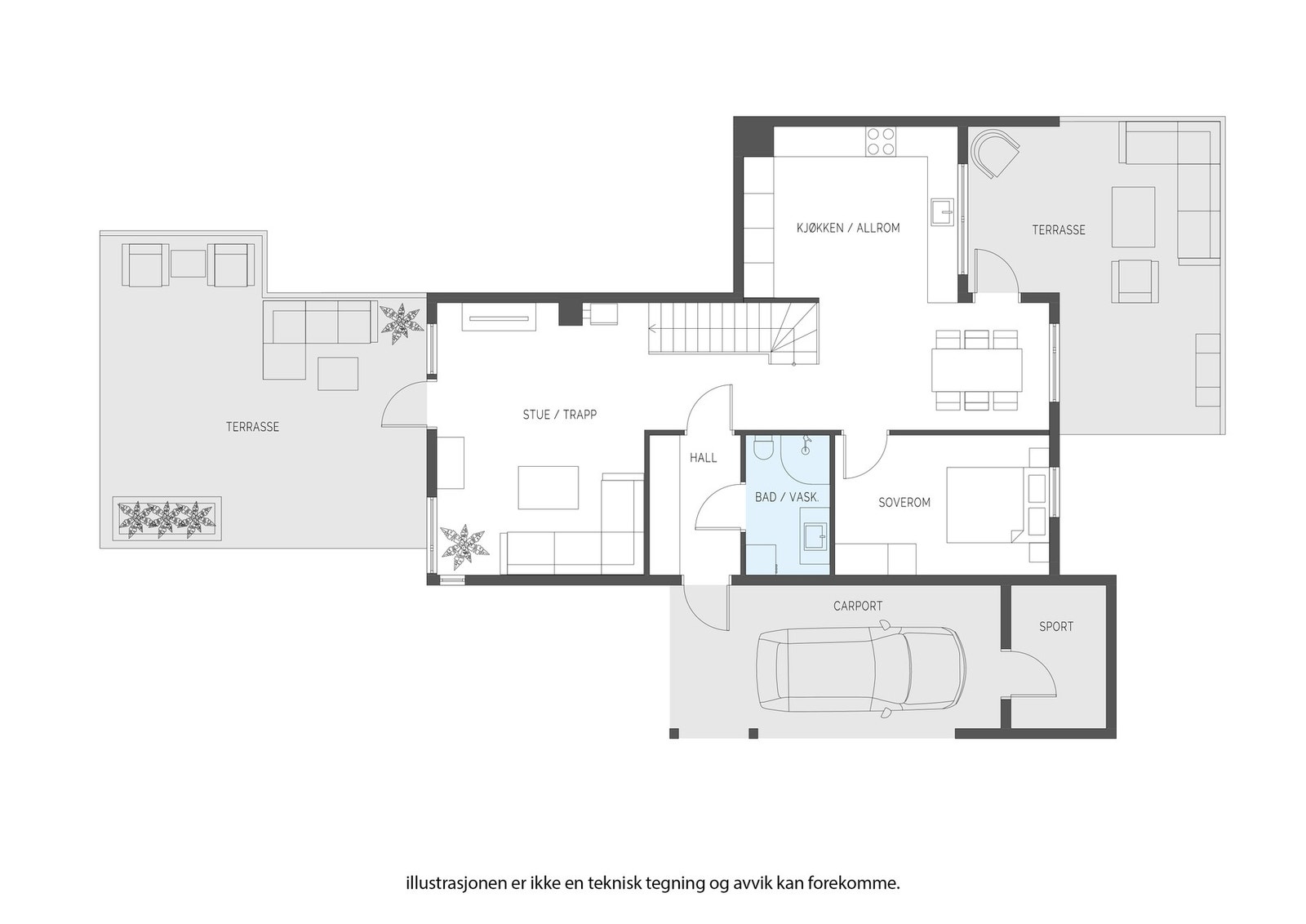 1. etasje Galleribilde