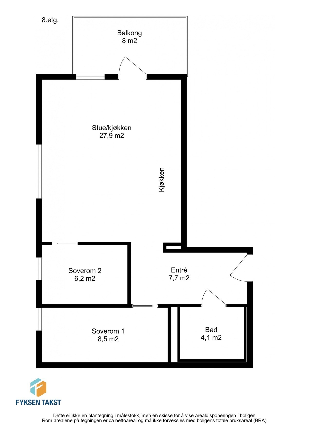 Planskisse. Galleribilde