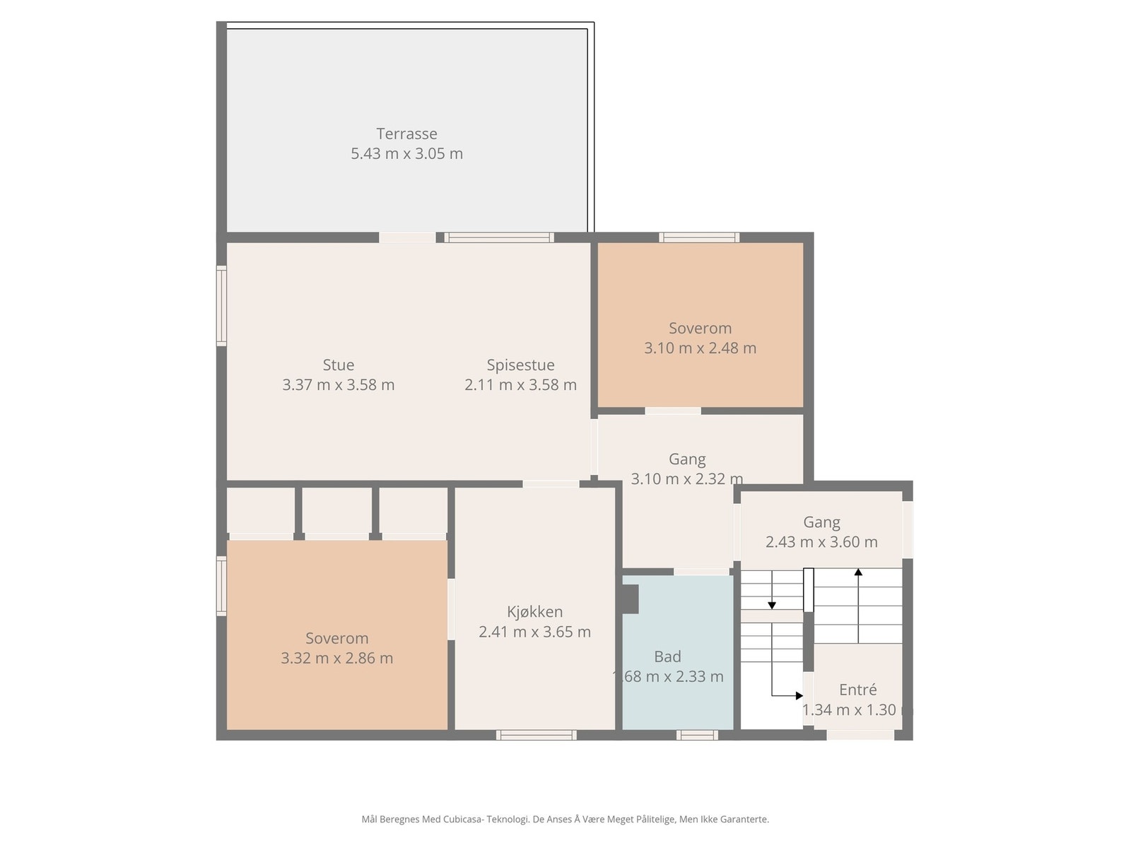 Plantegning 1.Etasje Galleribilde