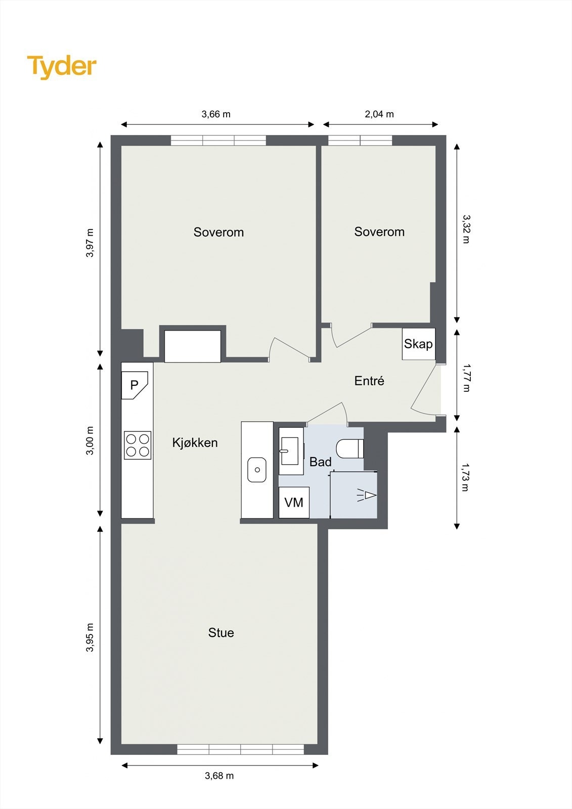 God og effektiv planløsning. Galleribilde