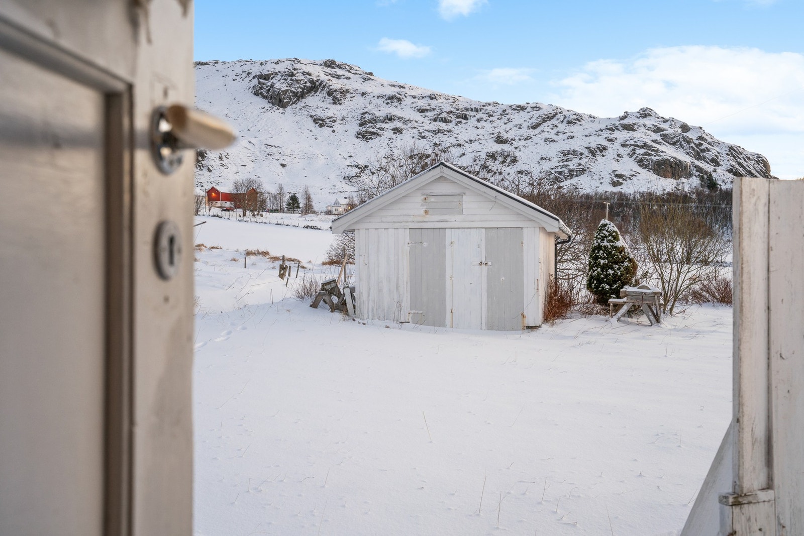 Utsikt fra entréen. Galleribilde
