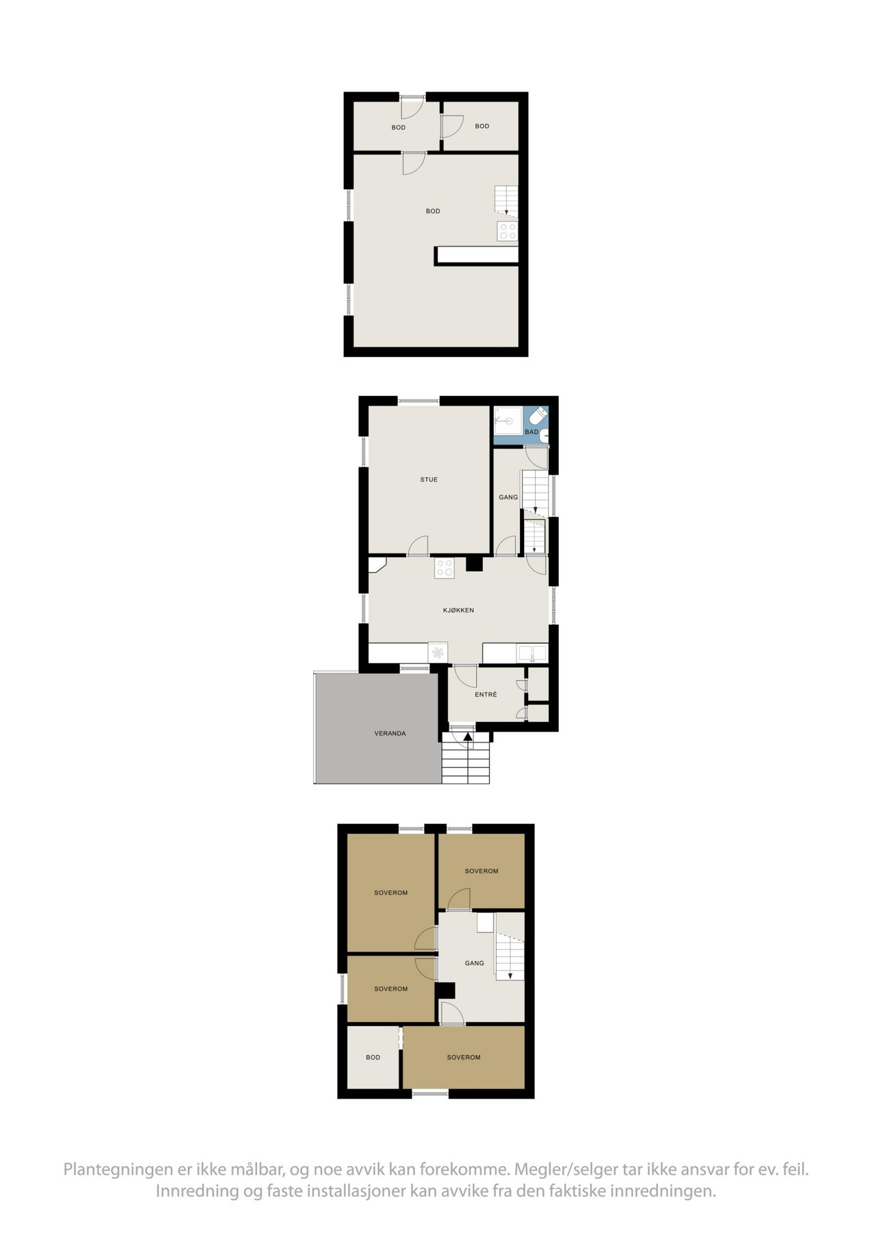 Planskisse - Oversikt. Galleribilde